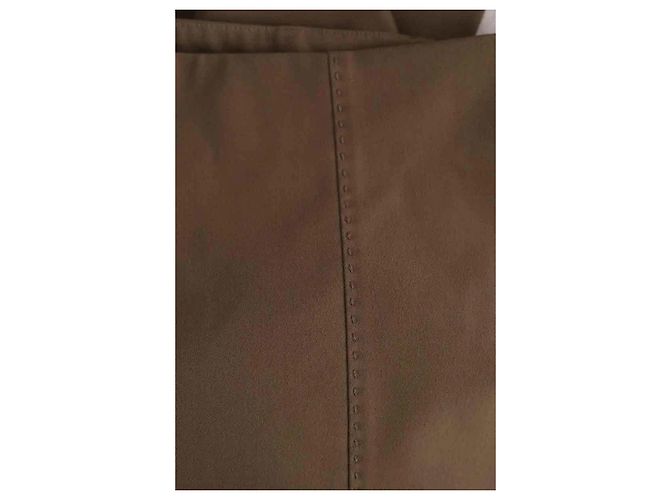 The row Pantalones rectos kaki Caqui - vista 4