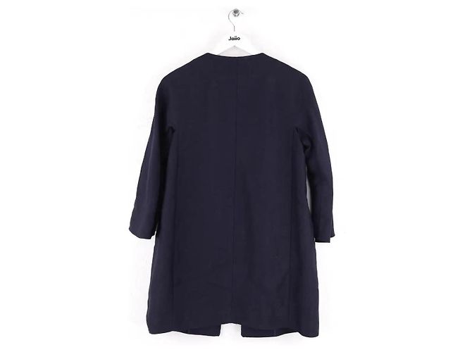 Max Mara Abrigo azul marino - vista 3