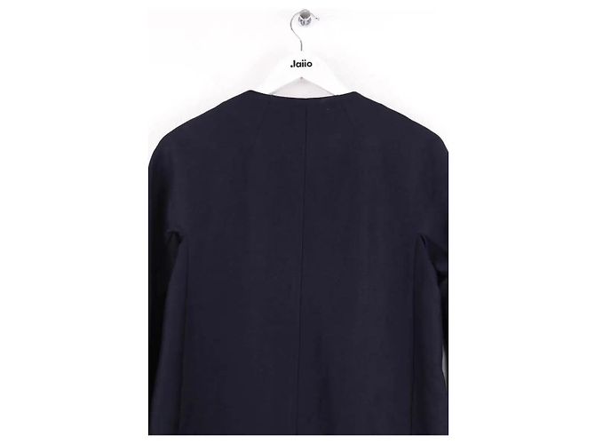 Max Mara Abrigo azul marino - vista 4