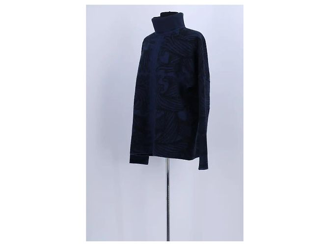 Louis Vuitton Blauer Wollpullover - Ansicht 2
