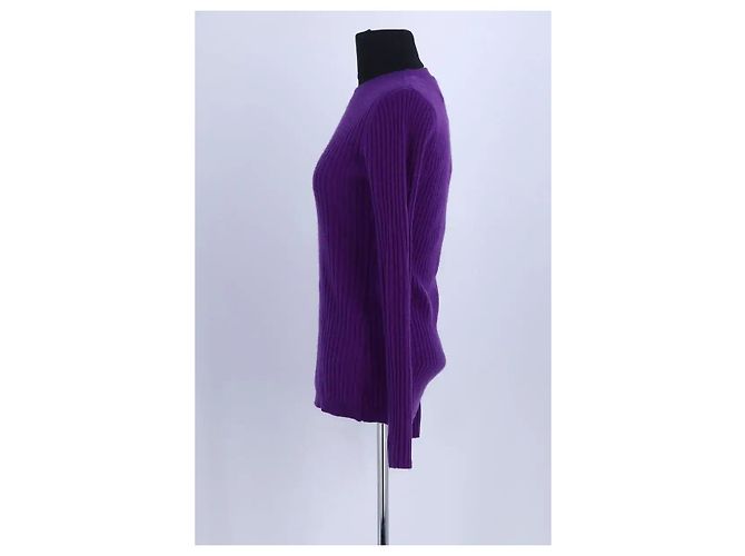 Autre Marque Jersey de cachemir morado Púrpura - vista 3