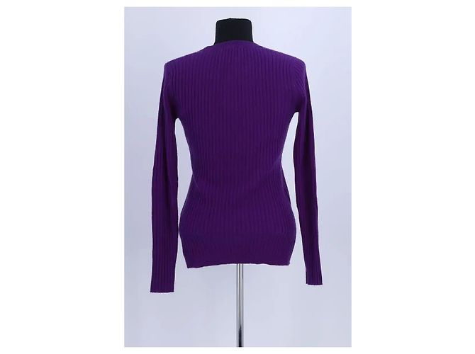 Autre Marque Jersey de cachemir morado Púrpura - vista 4