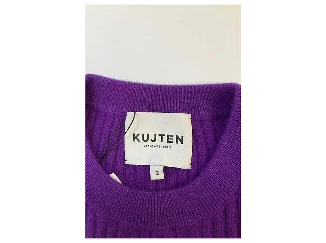 Autre Marque Jersey de cachemir morado Púrpura - vista 5