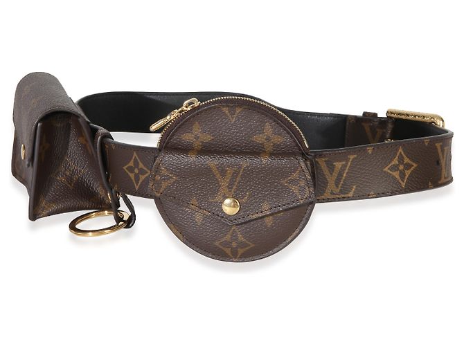 Louis Vuitton Monogram Canvas Daily Multi Pocket Gürtel Braun - Ansicht 3