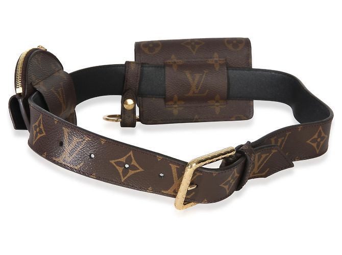 Louis Vuitton Monogram Canvas Daily Multi Pocket Gürtel Braun - Ansicht 4