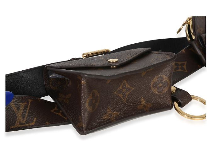 Louis Vuitton Monogram Canvas Daily Multi Pocket Gürtel Braun - Ansicht 7