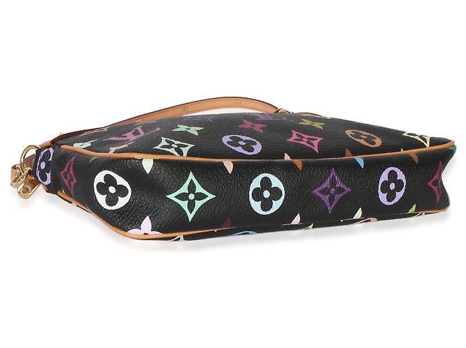Louis Vuitton Black Monogram Multicolore Canvas Pochette Accessoires Multiple colors - view 5