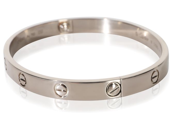 Bracciale Love in oro bianco Cartier - vista 3