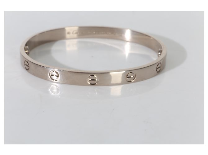 Bracciale Love in oro bianco Cartier - vista 6