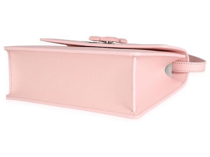 Off White Borsa a tracolla Jitney 2.0 in pelle Saffiano rosa Off-White - vista 5