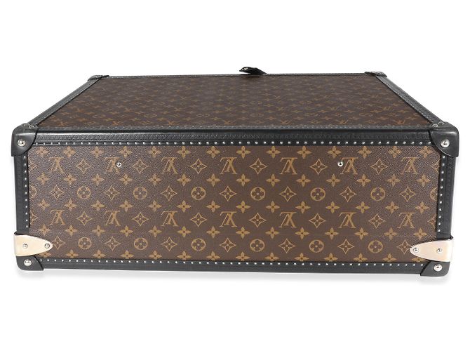 Bauletto Alzer 60 in pelle Monogram Macassar & nera Louis Vuitton Marrone - vista 5