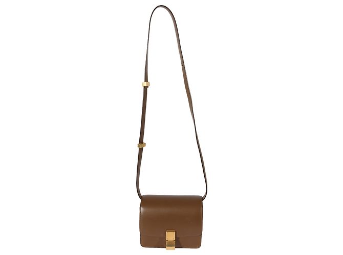 Céline Piccola borsa Box in pelle liscia marrone Celine - vista 2