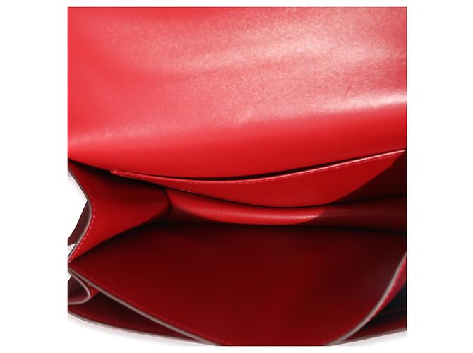 Hermès Rouge Casaque Swift Constance 18 GHW Rosso - vista 2