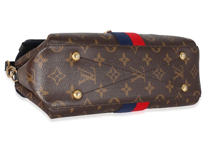 Louis Vuitton Monogram Canvas Georges BB Marrone Rosso Blu - vista 2