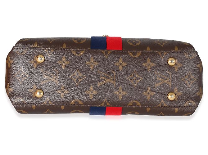 Louis Vuitton Monogram Canvas Georges BB Marrone Rosso Blu - vista 5
