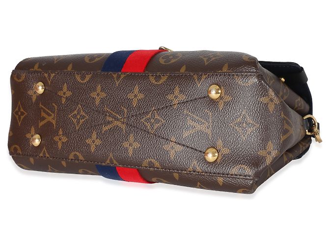 Louis Vuitton Monogram Canvas Georges BB Marrone Rosso Blu - vista 6