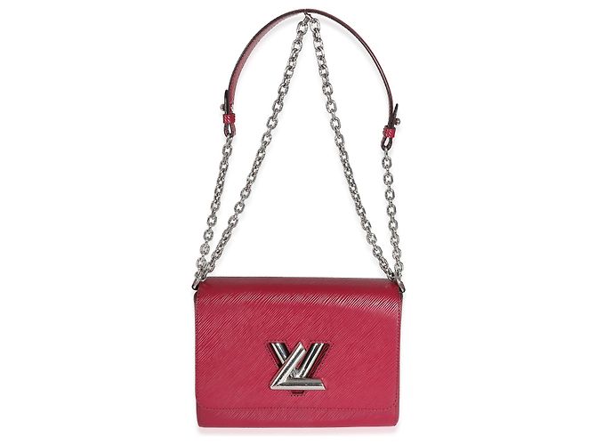Louis Vuitton Fuchsia Epi Twist MM Rosa Rosso - vista 2