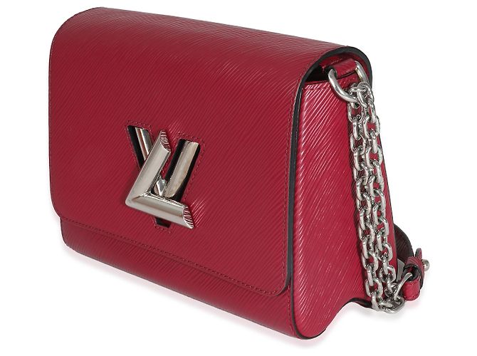 Louis Vuitton Fuchsia Epi Twist MM Rosa Rosso - vista 3