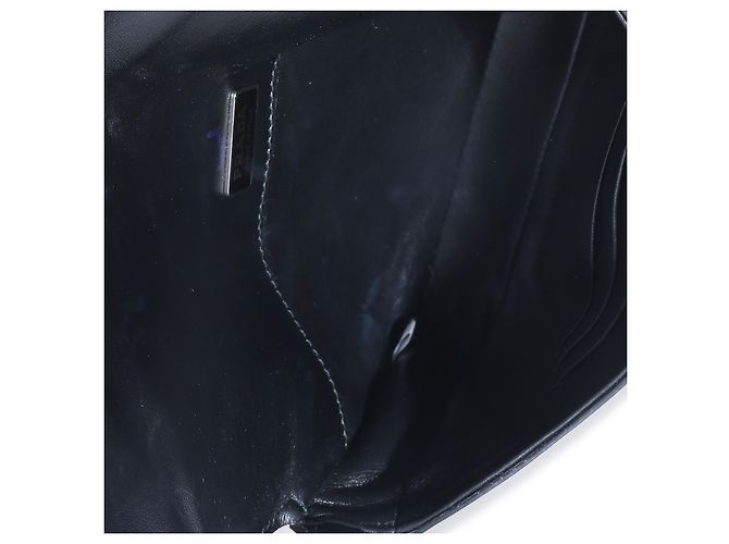 Borsa a tracolla in pelle spazzolata nera Prada Nero - vista 2