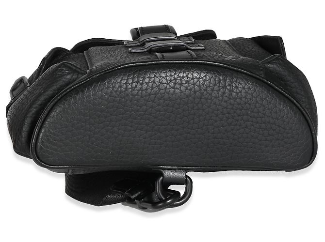 Zaino Louis Vuitton Christopher XS in pelle Taurillon nera Nero - vista 5