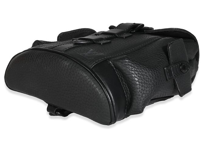 Zaino Louis Vuitton Christopher XS in pelle Taurillon nera Nero - vista 6