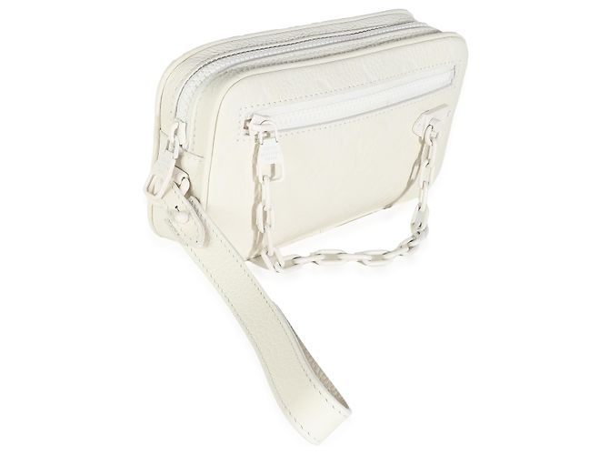 Louis Vuitton Pochette Volga en cuir Taurillon monogramme blanc - vue 4