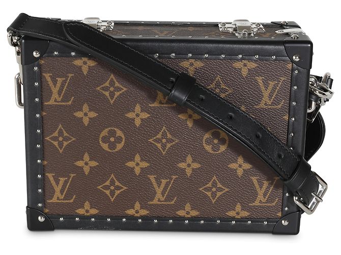 Clutch Louis Vuitton Monogram Macassar Canvas Marrone - vista 2