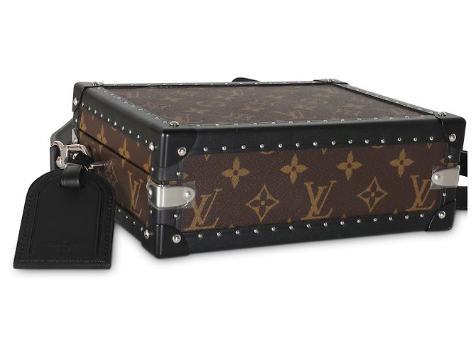 Clutch Louis Vuitton Monogram Macassar Canvas Marrone - vista 5