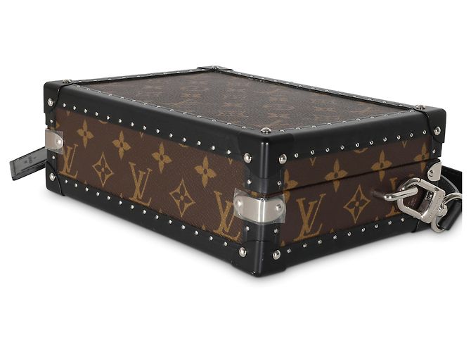 Clutch Louis Vuitton Monogram Macassar Canvas Marrone - vista 6