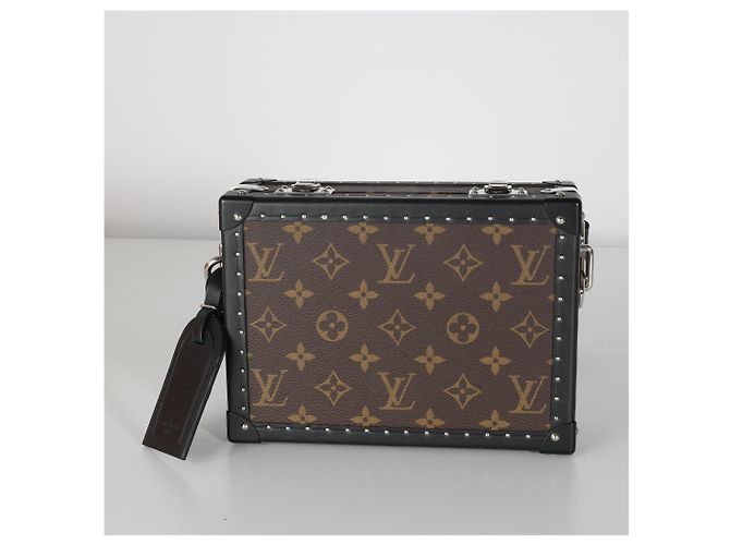 Clutch Louis Vuitton Monogram Macassar Canvas Marrone - vista 7