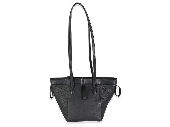 Borsa Tote Mini Origami in vitello nero Fendi Marrone - vista 4