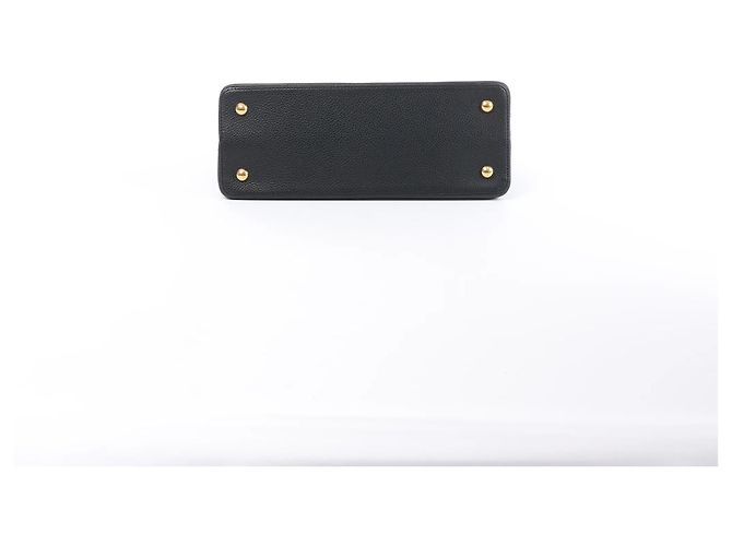 Borsa Louis Vuitton Capucines MM Parnassea in Nero M48864 Rosa - vista 8