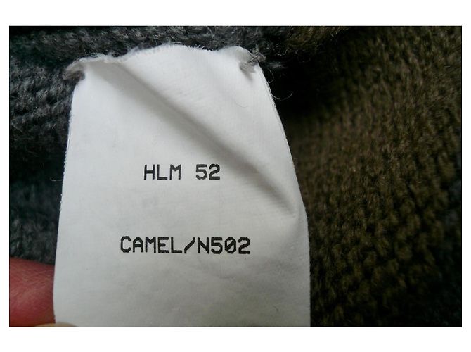Christian Dior Herren Rollkragenpullover Gestreift Grau Kamel - Ansicht 5
