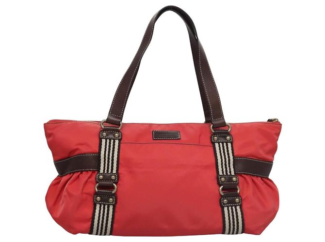Burberry Blue Label Nylon Rosso - vista 2