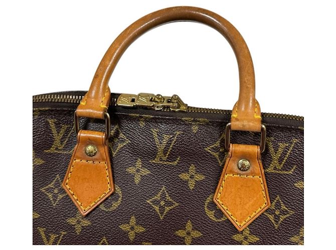 Borsa Louis Vuitton Alma Monogram Marrone - vista 11