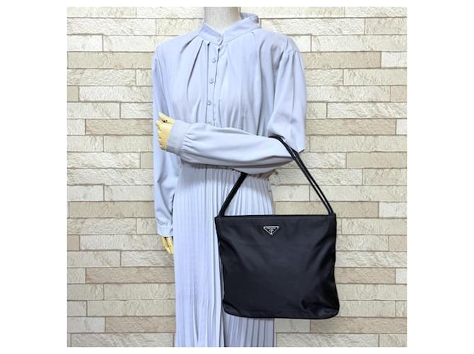 Prada Nylon Tote Bag Black - view 2