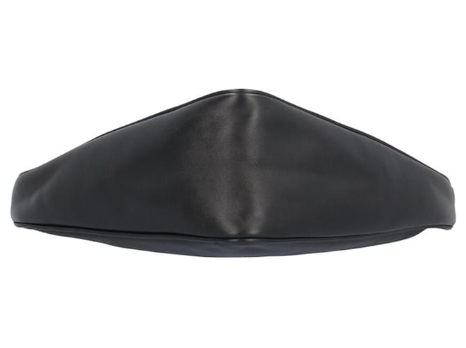 Borsa a tracolla doppia Triangle Prada Nero Bianco - vista 9