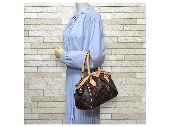 Borsa Louis Vuitton Tivoli PM Monogram Marrone - vista 2