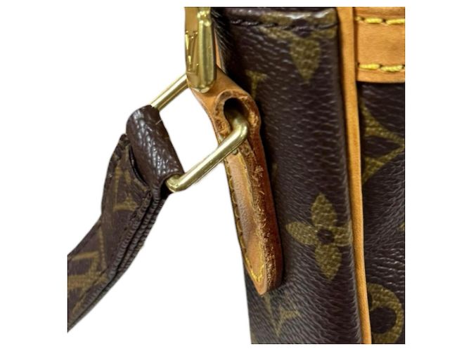 Borsa a Spalla Louis Vuitton Danube Monogram Marrone - vista 11