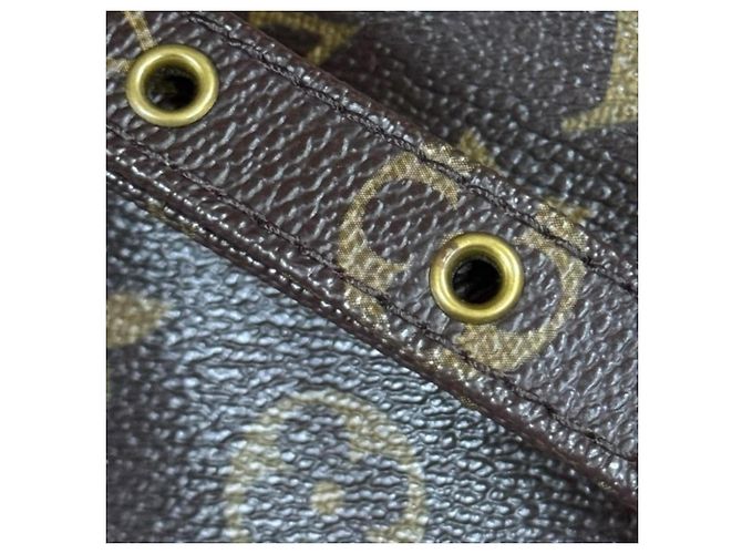 Borsa a Spalla Louis Vuitton Danube Monogram Marrone - vista 12