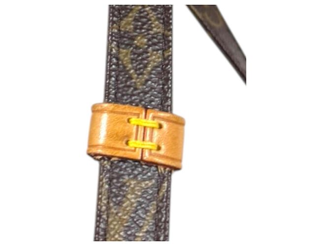 Borsa a Spalla Louis Vuitton Danube Monogram Marrone - vista 13