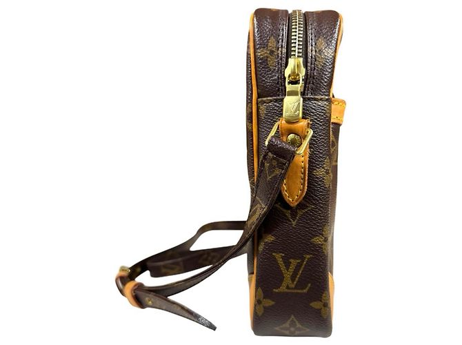 Borsa a Spalla Louis Vuitton Danube Monogram Marrone - vista 4