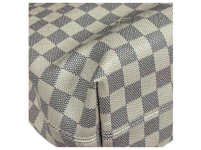 Borsa a Spalla Louis Vuitton Graceful PM Damier Azur Bianco - vista 11