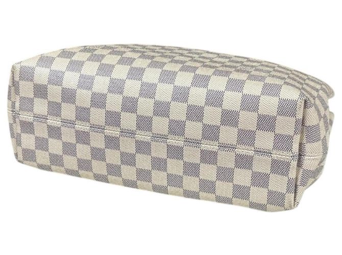 Borsa a Spalla Louis Vuitton Graceful PM Damier Azur Bianco - vista 5