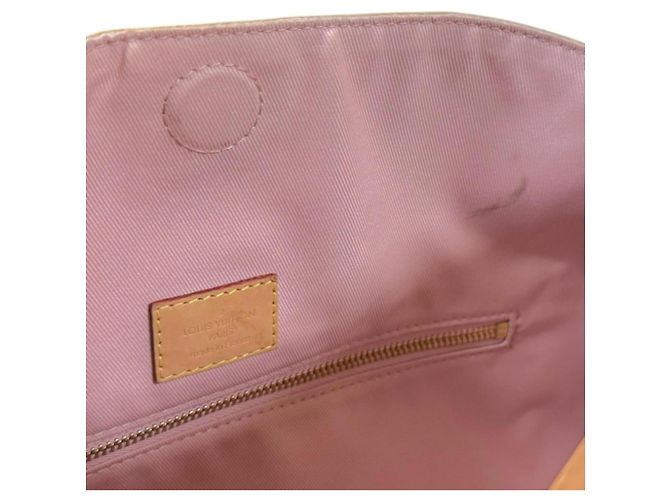 Borsa a Spalla Louis Vuitton Graceful PM Damier Azur Bianco - vista 7