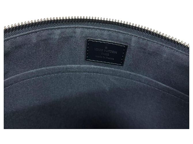 Borsa a tracolla Louis Vuitton Mick PM Damier Graphite Marrone Nero - vista 6