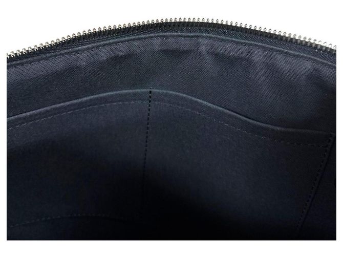 Borsa a tracolla Louis Vuitton Mick PM Damier Graphite Marrone Nero - vista 7