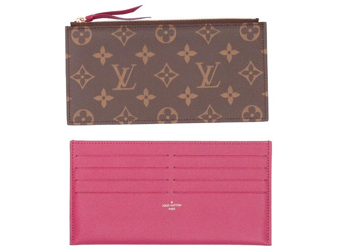 Pochette Félicie Pochette Felicie Monogram Louis Vuitton Borsa a Spalla Marrone Fuschia - vista 8