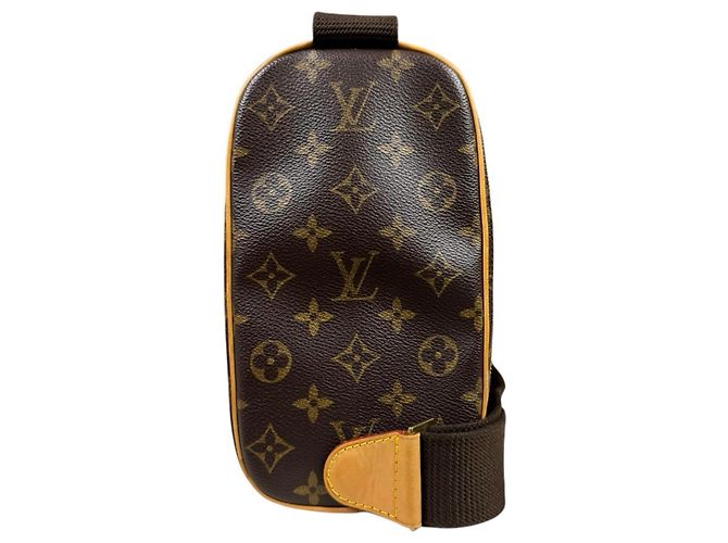 Pochette Gange Monogram Body Bag Louis Vuitton Marrone - vista 3