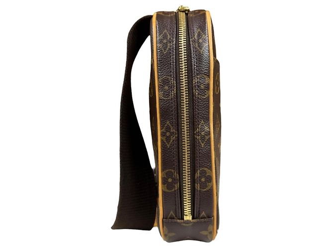 Pochette Gange Monogram Body Bag Louis Vuitton Marrone - vista 4